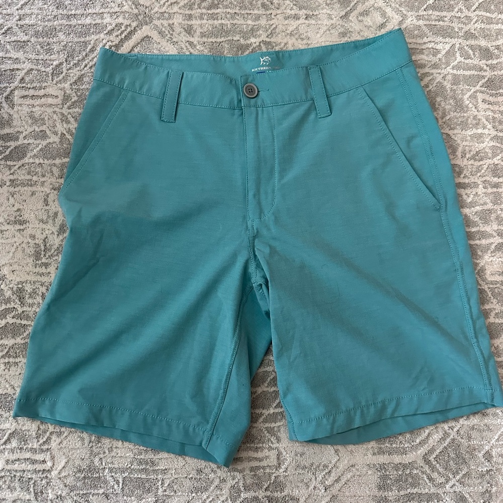 Southern Tide Blue Khaki Shorts